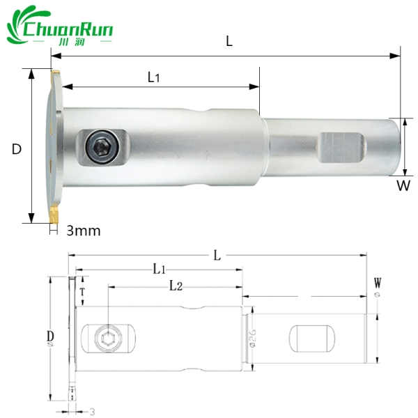 T-slot milling cutter-Bamboo Dragonfly Series