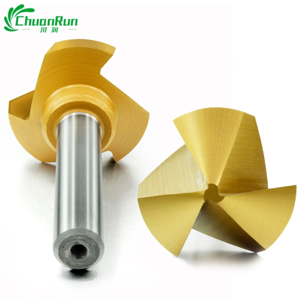 HSS-Titanium plated cobalt chamfering cutter