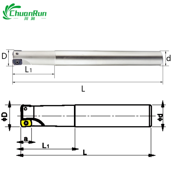 ASR High feedrate end mill
