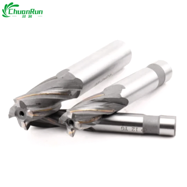 Helical welding edge milling cutter