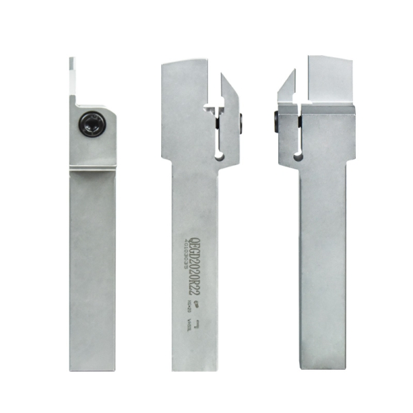 Round spring steel cutting and grooving toolholder QEGD
