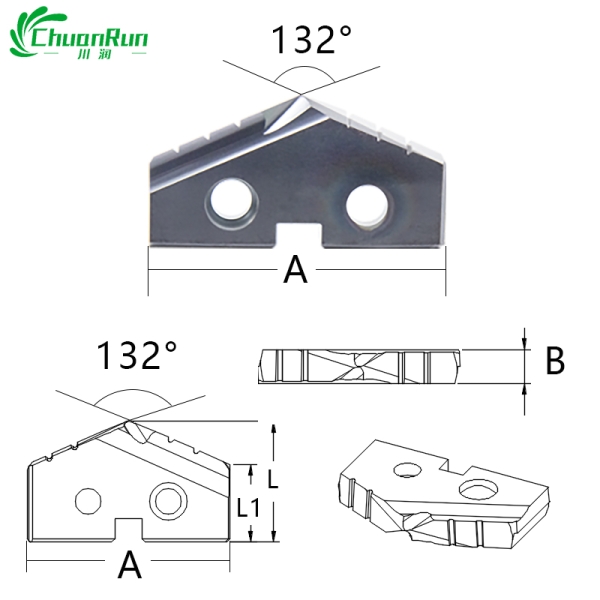 Spade drill insert 