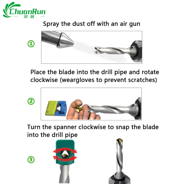 ICD crown drill
