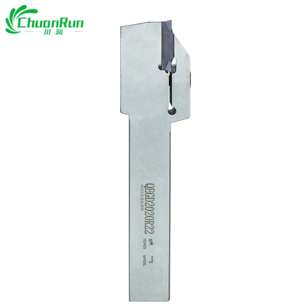 Round spring steel cutting and grooving toolholder QEGD