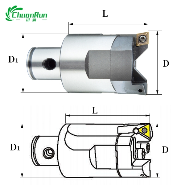 RBH-RBC Indexable Twin-bit Rough Boring Head